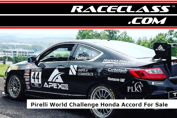 For Sale Honda Accord World Challenge Racing Car