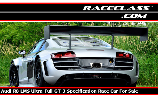 This Audi R8 GT3 Racing Car is For Sale on RaceClass.com | #RaceClass