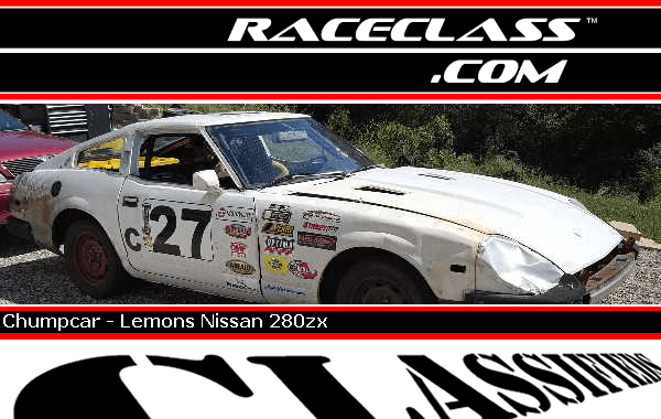 Nissan 280ZX Racing Car For Sale on RaceClass.com for ChumpCar World Series Racing or 24 Hours of Lemons Endurance Racing